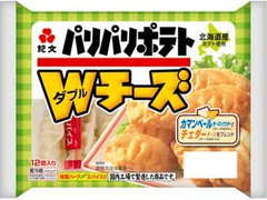 紀文 パリパリポテト Wチーズ 袋12個