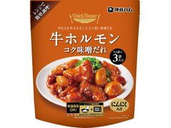 伊藤ハム クイックディナー 牛ホルモンコク味噌だれ 商品写真