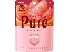 カンロ ピュレグミ 濃いピンクグレープフルーツ 商品写真