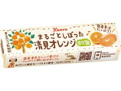 カンロ まるごとしぼった清見オレンジのど飴 商品写真