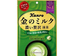 カンロ 金のミルク 濃い贅沢抹茶 袋70g