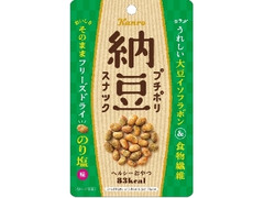 プチポリ納豆スナック のり塩味 袋18g