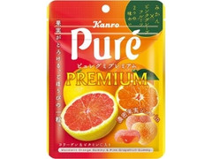 カンロ ピュレグミプレミアム みかん＆ピンクグレープフルーツ 袋54g