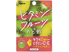 カンロ ビタミンフルーツのど飴 キウイミックス味