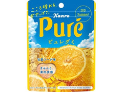 カンロ ピュレグミ 甘夏ソーダ 商品写真