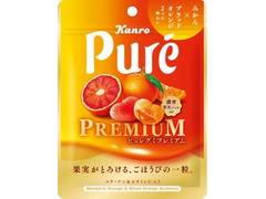カンロ ピュレグミプレミアム みかん＆ブラッドオレンジ 商品写真