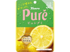 カンロ ピュレグミ レモン味 100ショップ専用品 袋38g