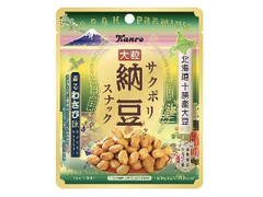 カンロ サクポリ納豆スナック 香るわさび味