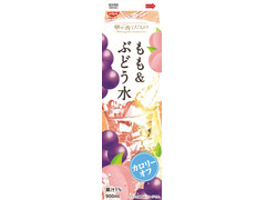 日清ヨーク 華や香くだもの もも＆ぶどう水