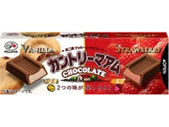 不二家 カントリーマアムチョコ バニラ＆いちご SP 商品写真