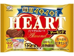 不二家 ハートチョコレート アーモンド 袋12枚