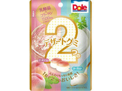 Dole 2つのデザートグミ ピーチジュレ＆ヨーグルト