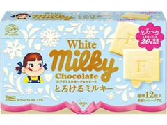 不二家 ホワイトミルキーチョコレート とろけるミルキー 箱60g