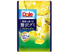 Dole 果実と食べる贅沢グミ パイナップル 商品写真