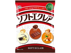 不二家 ソフトエクレア バニラ・チョコ・アーモンド 商品写真