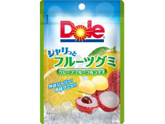 Dole シャリっとフルーツグミ グレープフルーツ＆ライチ 商品写真