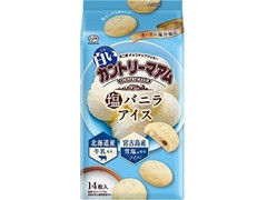 不二家 白いカントリーマアム 塩バニラアイス