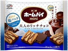 不二家 ホームパイミニ 大人のリッチチョコ 塩バニラ 商品写真