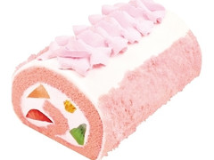 不二家 桜香るにぎやかフルーツロール L