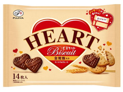 不二家 ハートチョコレート 全粒粉ビスケット