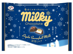 不二家 冬のミルキーチョコレート 淡雪ミルク 商品写真