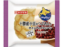 ヤマザキ 十勝産小豆のつぶあんとホイップのメロンパン 商品写真