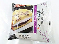 ヤマザキ もち食感 塩豆ケーキ つぶあん＆ホイップ 商品写真