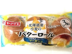 ヤマザキ 北海道産小麦のバターロール 北海道産バター入りマーガリン 袋3個