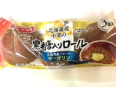 ヤマザキ 北海道産小麦の黒糖入りロール 北海道産バター入りマーガリン