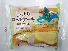 ヤマザキ しっとりロールケーキ メロンクリーム