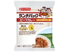 ヤマザキ ランチパック ビーフカレー しほろ牛の挽肉入りカレー使用