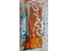ヤマザキ コッペパン 温州みかんジャム＆レアチーズ風味クリーム 商品写真