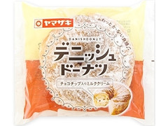 ヤマザキ デニッシュドーナツ チョコチップ入りミルククリーム