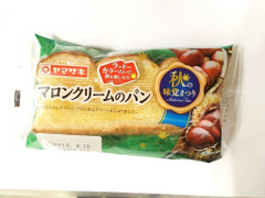 ヤマザキ マロンクリームのパン 商品写真
