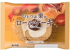 ヤマザキ PREMIUM SWEETS ひとつぶ栗のロールケーキ 北海道産生クリーム使用 商品写真
