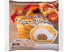 ヤマザキ PREMIUM SWEETS ひとつぶ栗のシュークリーム 北海道産生クリーム使用 商品写真