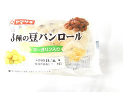 ヤマザキ 3種の豆パンロール マーガリン入り 商品写真