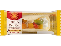 ヤマザキ PREMIUM SWEETS フルーツオムレット 北海道産牛乳使用 商品写真