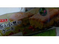 ヤマザキ 抹茶と小豆のケーキ