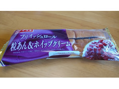 ヤマザキ ブリオッシュロール 粒あん＆ホイップクリーム 商品写真