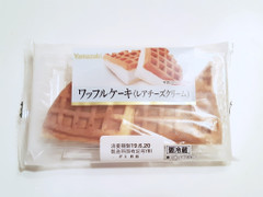 ヤマザキ ワッフルケーキ レアチーズクリーム 商品写真