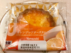 ヤマザキ オレンジレアチーズタルト 商品写真