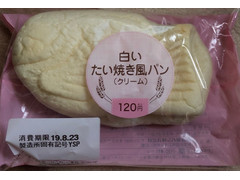セイコーマート 白いたい焼き風パン クリーム 商品写真