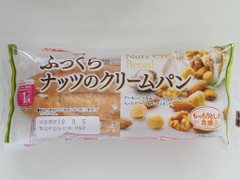 ヤマザキ ふっくらナッツのクリームパン 商品写真