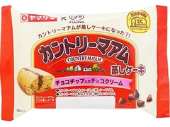 ヤマザキ カントリーマアム蒸しケーキ チョコチップ入りチョコクリーム 商品写真