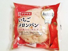 いちごメロンパン あまおう苺ジャム入りホイップ 袋1個