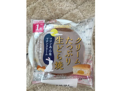 ヤマザキ クリームたっぷり生どら焼き マロンあん＆マロンクリーム 商品写真