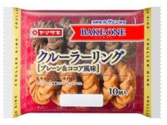 ヤマザキ BAKE ONE BAKE ONE クルーラーリング プレーン＆ココア風味 商品写真