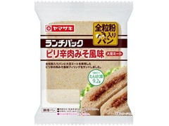 ヤマザキ ランチパック ランチパック ピリ辛肉みそ風味 大豆ミート 全粒粉入りパン 商品写真