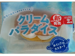 ヤマザキ クリームパラダイス ホイップ＆カスタード 商品写真